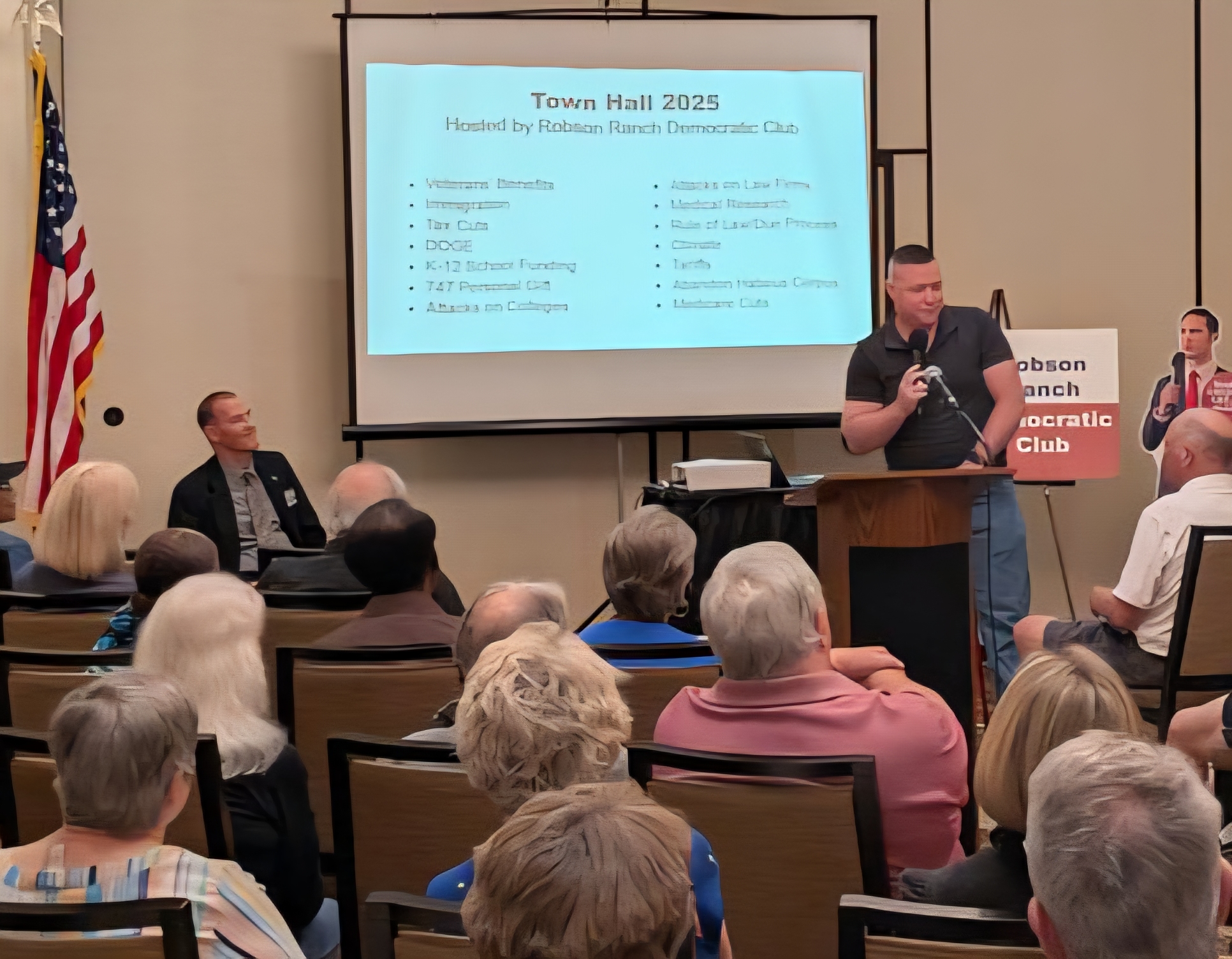 Nick Pappas connecting with the community